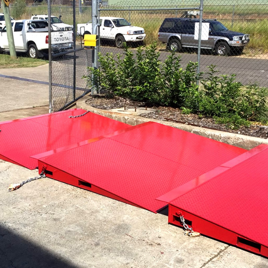 Forklift Container Ramp Fixed 6000kg - Australian Made | Concrete ...